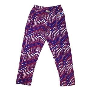 Vintage Buffalo Bills Zubaz Pants Zebra Pattern Men’s XXL NWT